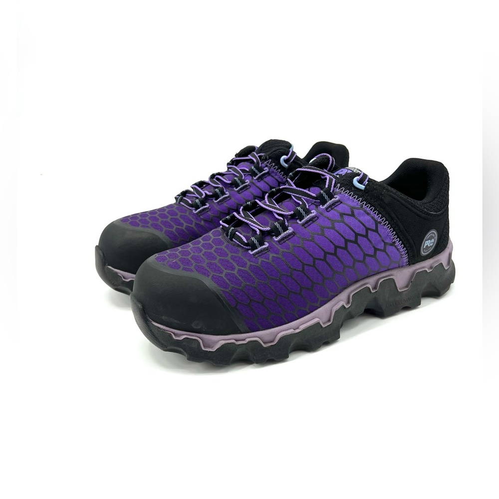 Timberland Pro Powertrain Sport Alloy Toe ‘Purple/Black’ Woman’s Size 9M